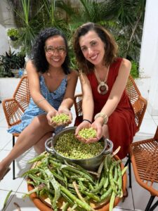 Ministra do Desenvolvimento Agrário e Agricultura Familiar visita deputada Divaneide na Zona Norte de Natal
